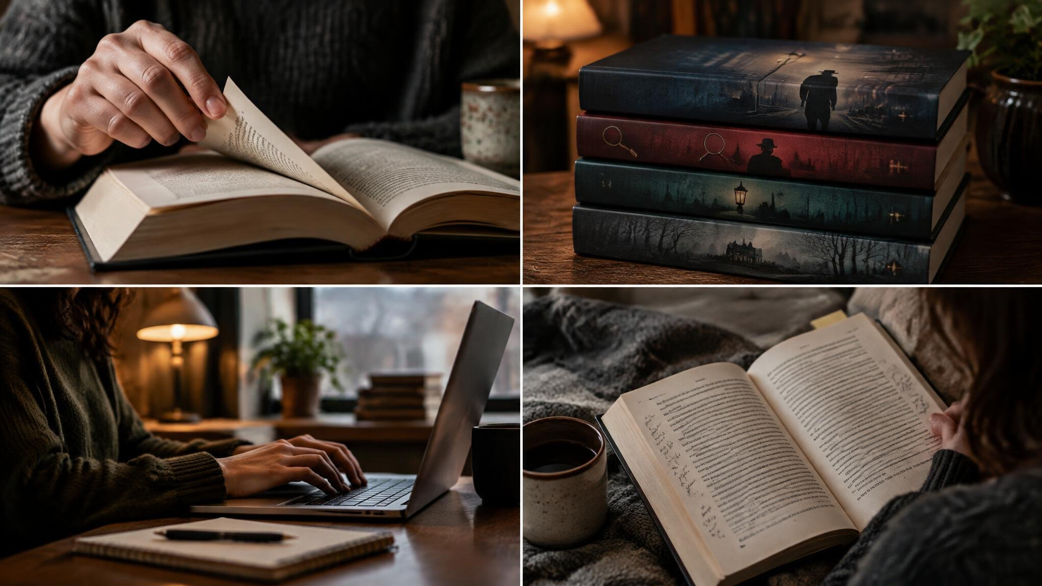 person turning book page
